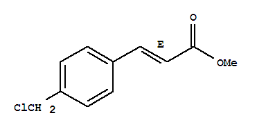 4-(CHLOROMETHYL)CINNAMIC ACID METHYL ESTER molecular structure