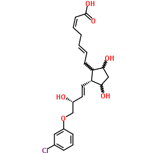 (2E,5Z)-7-[(1R)-2β-[(E,R)-4-(3-Chlorophenoxy)-3-hydroxy-1-butenyl]-3α,5α-dihydroxycyclopentan-1α-yl]-2,5-heptadienoic acid