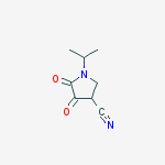 4,5-dioxo-1-(propan-2-yl)pyrrolidine-3-carbonitrile