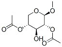 Methyl 2,4-di-O-acetyl-b-D-xylopyranoside molecular structure
