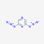 2,6-diazidopyrazine molecular structure