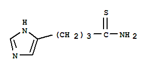 1H-Imidazole-5-butanethioamide molecular structure