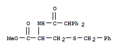 methyl S-benzyl-N-(diphenylacetyl)cysteinate