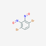 1,4-dibromo-2,3-dinitrosobenzene