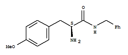 N-benzyl-O-methyltyrosinamide molecular structure
