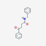 N-benzyl-4-oxo-4-phenylbutanamide molecular structure