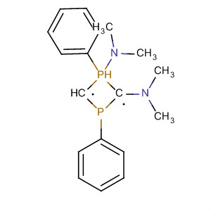 1,3-Diphosphetane-2,4-diamine, N,N,N',N'-tetramethyl-1,3-diphenyl- molecular structure