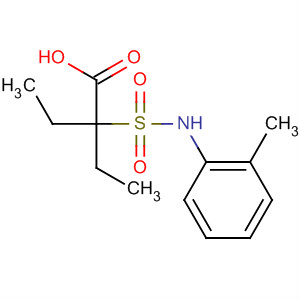 Butanoic acid, 2-ethyl-2-[(methylphenylamino)sulfonyl]-