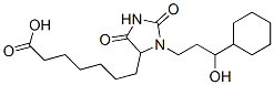 3-(3-cyclohexyl-3-hydroxypropyl)-2,5-dioxoimidazolidine-4-heptanoic acid