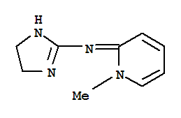 1H-Imidazol-2-amine,  4,5-dihydro-N-(1-methyl-2(1H)-pyridinylidene)-