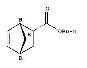 Bicyclo[2.2.1]hept-5-ene-2-carboxylicacid, butyl ester, (1R,2R,4R)- molecular structure