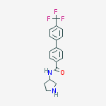 N-3-Pyrrolidinyl-4'-(trifluoromethyl)-[1,1'-biphenyl]-4-carboxamide