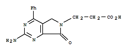 3-(2-amino-7-oxo-4-phenyl-5,7-dihydro-6H-pyrrolo[3,4-d]pyrimidin-6-yl)propanoic acid