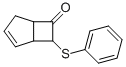 7-Phenylsulfanyl-bicyclo[3.2.0]hept-2-en-6-one (racemic) molecular structure