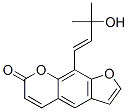 9-(3-Hydroxy-3-methyl-1-butenyl)-7H-furo[3,2-g][1]benzopyran-7-one molecular structure