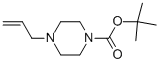 4-ALLYL-PIPERAZINE-1-CARBOXYLIC ACID TERT-BUTYL ESTER molecular structure