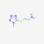 2-(1-METHYL-1H-TETRAZOL-5-YLSULFANYL)-ETHYLAMINE molecular structure