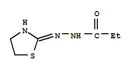 Propanoic  acid,  2-(4,5-dihydro-2-thiazolyl)hydrazide