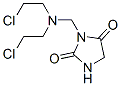 3-[[Bis(2-chloroethyl)amino]methyl]-2,4-imidazolidinedione