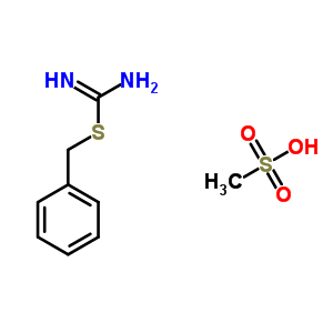 benzyl carbamimidothioate methanesulfonate (1:1)