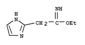 1H-Imidazole-2-ethanimidicacid, ethyl ester