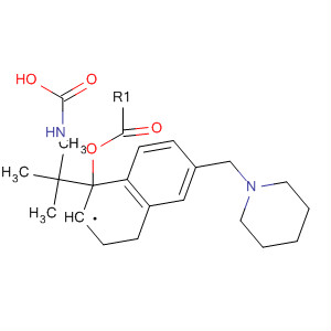 Carbamic acid,[1,2,3,4-tetrahydro-6-(1-piperidinylmethyl)-2-naphthalenyl]-,1,1-dimethylethyl ester molecular structure