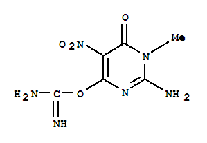 PSEUDOUREA,2-(2-AMINO-1,6-DIHYDRO-1-METHYL-5-NITRO-6-OXO-PYRIMIDIN-4-YL)-