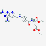 Diethyl 2-[[4-[(2,4-diaminopyrido[2,3-d]pyrimidin-6-yl)methylamino]benzoyl]amino]pentanedioate