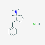 2-benzyl-N,N,1-trimethylcyclopentanamine hydrochloride