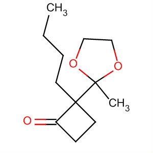 Cyclobutanone, 2-butyl-2-(2-methyl-1,3-dioxolan-2-yl)-