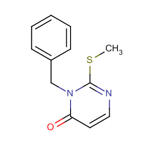 4(3H)-Pyrimidinone, 2-(methylthio)-3-(phenylmethyl)- molecular structure