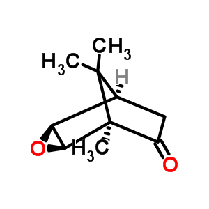 5,6-epoxycamphor molecular structure