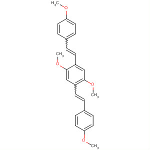 Benzene, 1,4-dimethoxy-2,5-bis[2-(4-methoxyphenyl)ethenyl]-