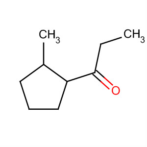1-Propanone, 1-(2-methylcyclopentyl)- molecular structure
