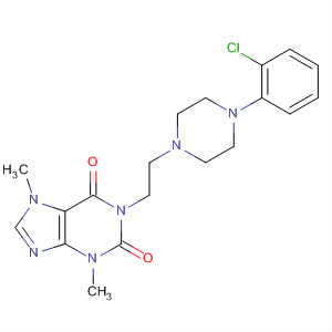 1H-Purine-2,6-dione,1-[2-[4-(2-chlorophenyl)-1-piperazinyl]ethyl]-3,7-dihydro-3,7-dimethyl-