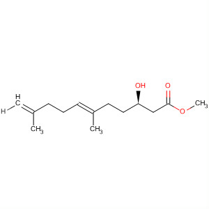 6,10-Undecadienoic acid, 3-hydroxy-6,10-dimethyl-, methyl ester,(3R,6E)-