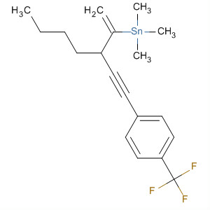 Stannane,trimethyl[1-methylene-2-[[4-(trifluoromethyl)phenyl]ethynyl]hexyl]-