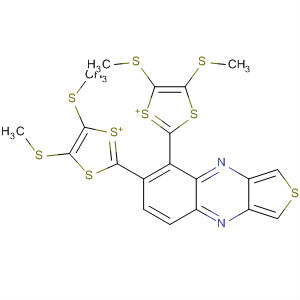 1,3-Dithiol-1-ium,2,2'-thieno[3,4-b]quinoxaline-1,3-diylbis[4,5-bis(methylthio)-
