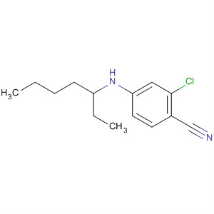 Benzonitrile, 4-(butylpropylamino)-2-chloro- molecular structure