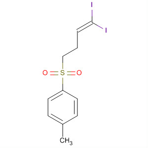 Benzene, 1-[(4,4-diiodo-3-butenyl)sulfonyl]-4-methyl- molecular structure