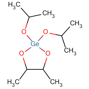 1,3,2-Dioxagermolane, 4,5-dimethyl-2,2-bis(1-methylethoxy)- molecular structure