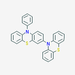 3,10'-Bi-10H-phenothiazine, 10-phenyl- molecular structure