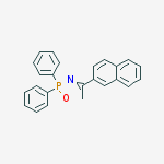 Phosphinic amide, N-[1-(2-naphthalenyl)ethylidene]-P,P-diphenyl-