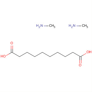 Decanedioic acid, compd. with methanamine (1:2) molecular structure