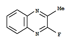 Quinoxaline,  2-fluoro-3-methyl- molecular structure