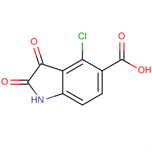 1H-Indole-5-carboxylic acid, 4-chloro-2,3-dihydro-2,3-dioxo-