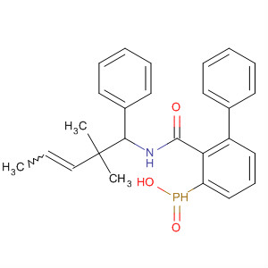 Phosphinic amide, N-(2,2-dimethyl-1-phenyl-3-pentenyl)-P,P-diphenyl- molecular structure