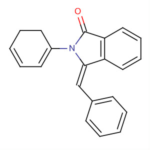 1H-Isoindol-1-one, 2,3-dihydro-2-phenyl-3-(phenylmethylene)-, (E)- molecular structure