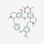 (1beta)-6,6',12-trimethoxy-2,2'-dimethylberbaman-7-yl acetate