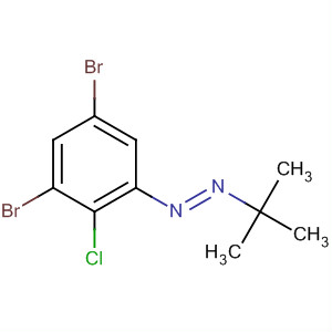 Diazene, (3,5-dibromo-2-chlorophenyl)(1,1-dimethylethyl)-